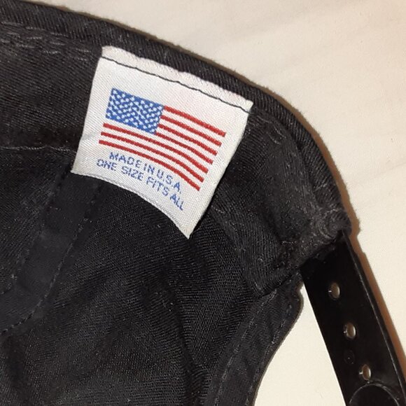 Beretta Elite Pistol Team Baseball Cap * Black * Made in USA * Snap Back * - Picture 4 of 4